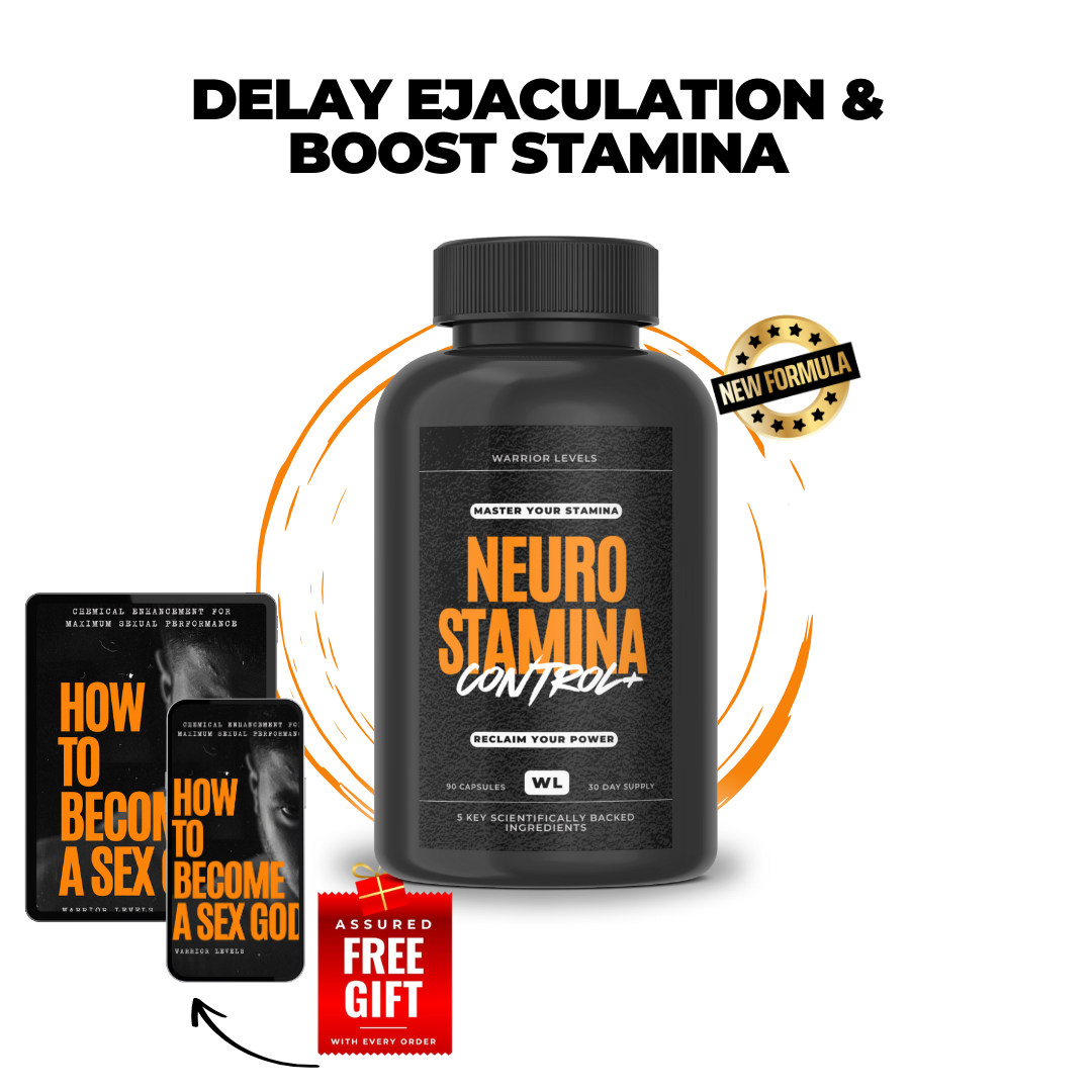 NeuroStamina Control+ (90 capsules)+ FREE How to Become a Endurance Pro Guide
